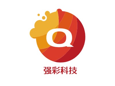 強彩科技LOGO設計