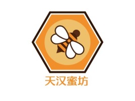 天汉蜜坊品牌logo设计