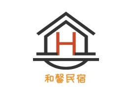 和馨民宿名宿logo设计
