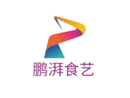 黑龙江鹏湃食艺店铺logo头像设计