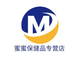 蜜蜜保健品专营店品牌logo设计