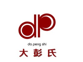 大  彭  氏品牌logo设计