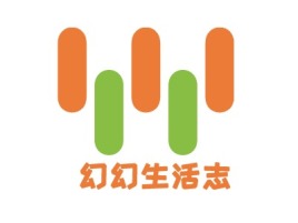 幻幻生活志logo标志设计