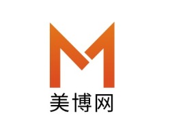 美博网logo标志设计
