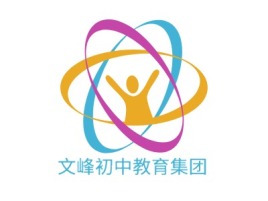 文峰初中教育集团logo标志设计