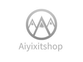 Aiyixitshop婚庆门店logo设计