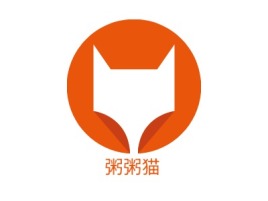 粥粥猫公司logo设计