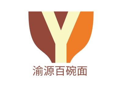 渝源百碗面LOGO設計