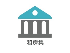 租房集名宿logo设计