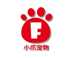 小爪宠物门店logo设计