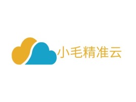 小毛精准云公司logo设计