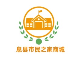 息县市民之家商城公司logo设计