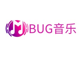 BUG音乐logo标志设计