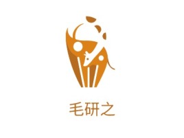 毛研之品牌logo设计