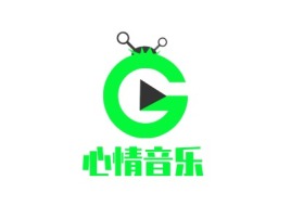 广西心情音乐logo标志设计