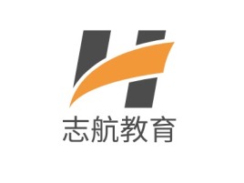 甘肃志航教育logo标志设计