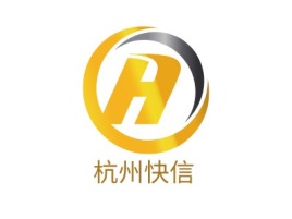 浙江杭州快信公司logo设计