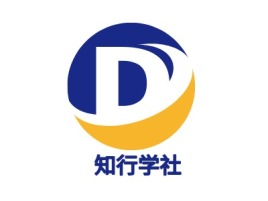 知行学社logo标志设计