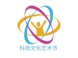 科技文化艺术节logo标志设计