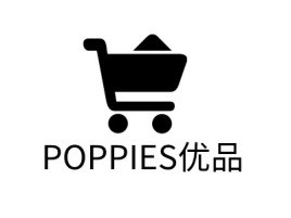 POPPIES优品店铺标志设计