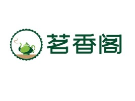 浙江茗香阁店铺logo头像设计