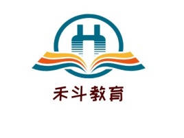 安徽禾斗教育logo标志设计