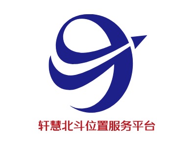 轩慧北斗位置服务平台LOGO设计