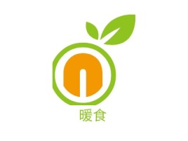 暖食店铺logo头像设计
