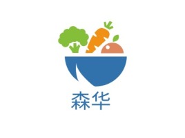 森华品牌logo设计