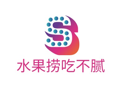 水果捞吃不腻LOGO设计