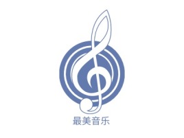 江苏最美音乐logo标志设计