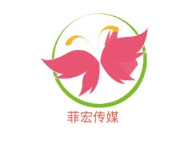 江苏菲宏传媒logo标志设计