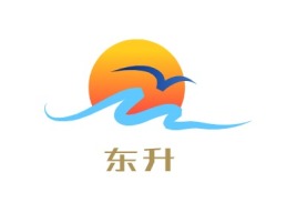 东升公司logo设计
