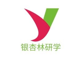 银杏林研学logo标志设计