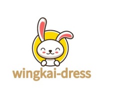 wingkai-dresslogo标志设计