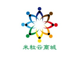 山西米粒云商城公司logo设计
