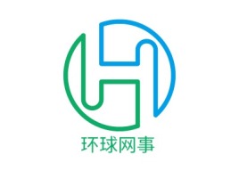 环球网事公司logo设计
