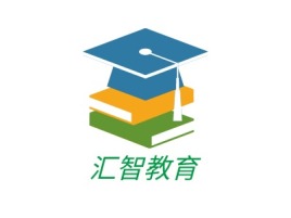 汇智教育logo标志设计