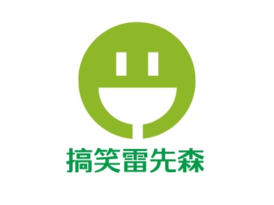 搞笑雷先森logo标志设计