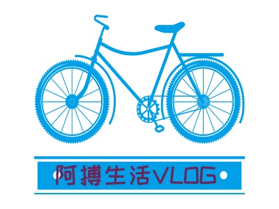 阿搏生活VLOGLOGO設(shè)計