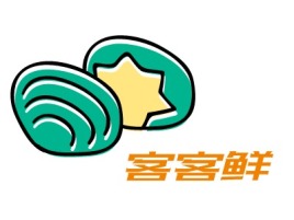 江苏客客鲜品牌logo设计