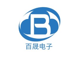 百晟电子公司logo设计