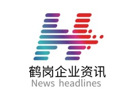 黑龙江鹤岗企业资讯logo标志设计