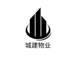 陕西城建物业企业标志设计
