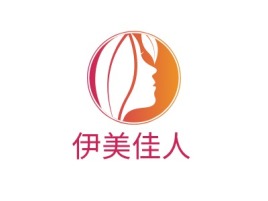 重庆伊美佳人门店logo设计