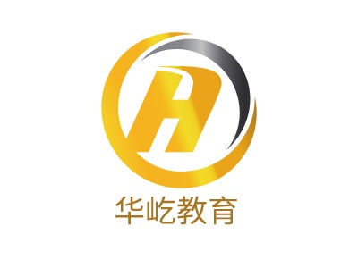 华屹教育LOGO设计