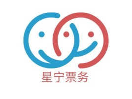 星宁票务logo标志设计