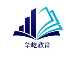 华屹教育logo标志设计
