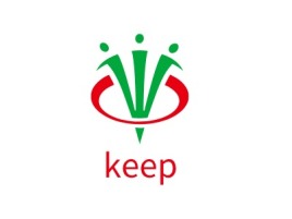 陕西keep logo标志设计