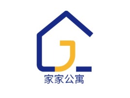 家家公寓名宿logo设计
